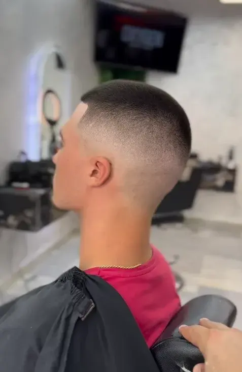 Buzz cut fade